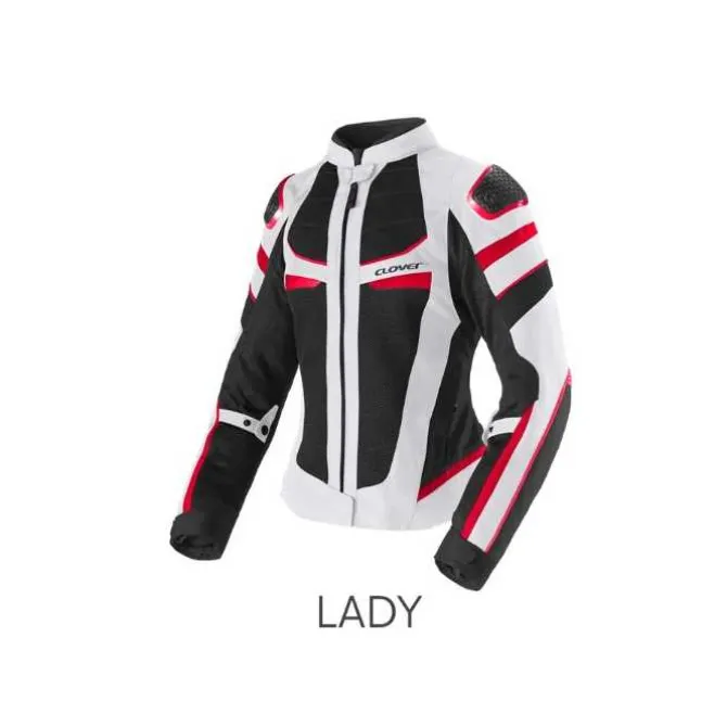Giubbotto Rainjet-3 WP Lady Grigio Rosso