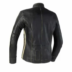 Giubbotto Rebel 2 Pelle Nero Lavato
