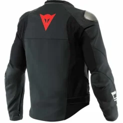 Giubbotto Sportiva Pelle Nero