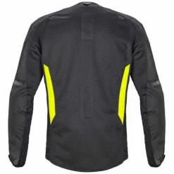 Giubbotto Super Net Nero Giallo
