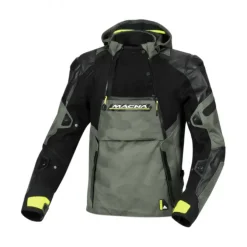 Giubbotto Tessuto Macna Bradical WP camo verde giallo nero