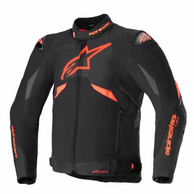 Giubbotto T GP-R V3 DS Nero Rosso Fluo
