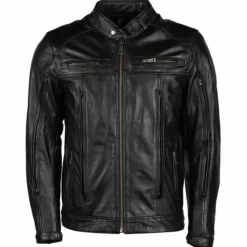 Giubbotto Vento Air Pelle Nero