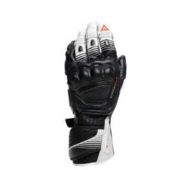 Guanto Fiero Metal Nero Bianco Rosso Fluo