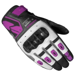Guanto G-Carbon Lady Nero Fuxia