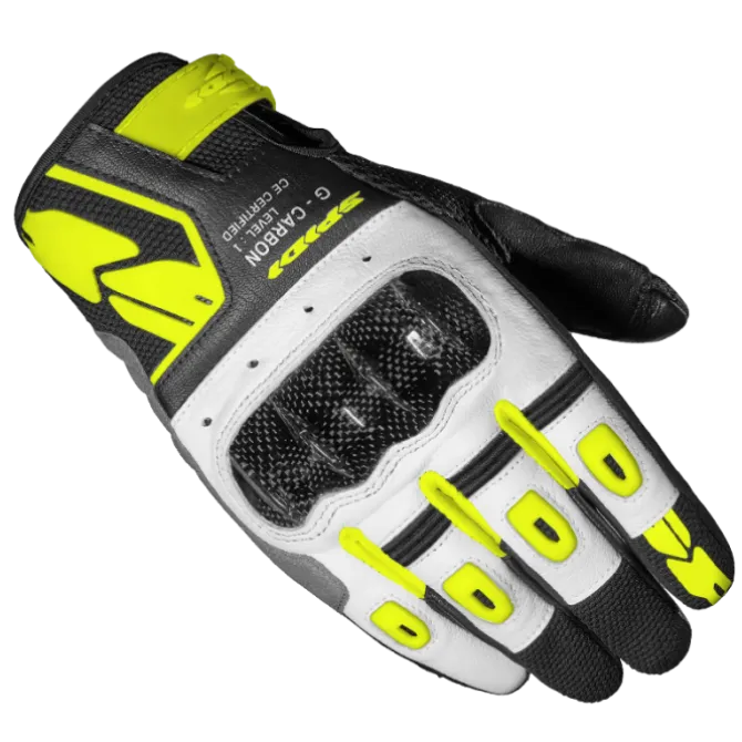 Guanto G-Carbon Nero Giallo