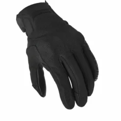 Guanto Obtain Lady Tessuto-Pelle Nero
