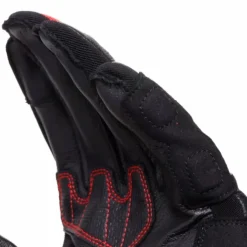 Guanto Reacto Carbon Long Nero Rosso