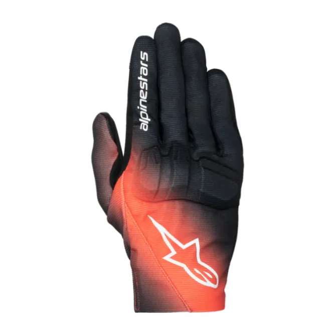 Guanto Reef V2 nero rosso fluo bianco