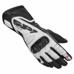 Guanto STR-6 Lady Pelle Bianco Nero