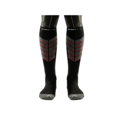Kedra-T Tecno Calze Lunghe Nero Grigio Rosso Ultraleggero
