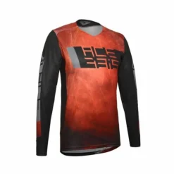 Maglia Mx Outrun Rosso Nero