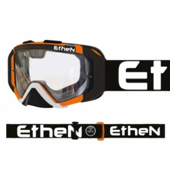 Maschera 4EN11 Enduro Nero Arancio