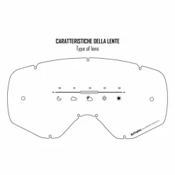 Maschera Ethen 06 Evolution Nero Lente Rossa