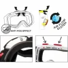 Maschera Ethen 05R RossoNero Lente Specchiata