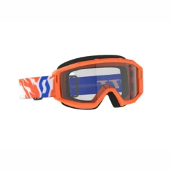 Maschera Scott Primal Youth Arancio Lente Trasparente