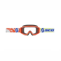 Maschera Scott Primal Youth Arancio Lente Trasparente