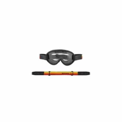 Maschera Scrambler Giallo Rosso Lente Fotocromatica
