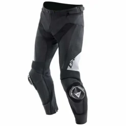 Pantalone Delta 4 Pelle Nero Bianco