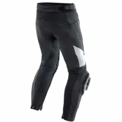 Pantalone Delta 4 Pelle Nero Bianco