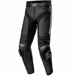 Pantalone Missile V3 pelle Nero Bianco