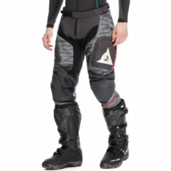 Pantalone Sterrato Tex Nero Rosso