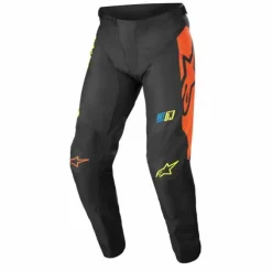 Pantalone YOUTH Racer Compass Nero Arancione
