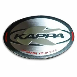Placca adesiva ovale in alluminio Kappa Z1632R