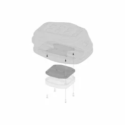 Rialzo SW-Motech per anello serbatoio PRO 6mm