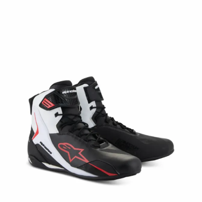 Scarpe Faster 4 Nero Bianco Rosso