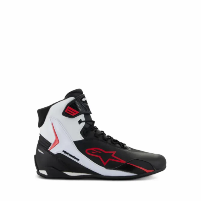 Scarpe Faster 4 Nero Bianco Rosso