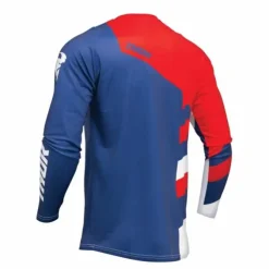 Sector Jersey Bianco Blu Rosso