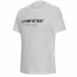 T-shirt Dainese Essence Wordmark Bianco Nero