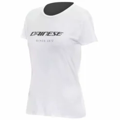 T-shirt Dainese Essence Wordmark Lady Bianco