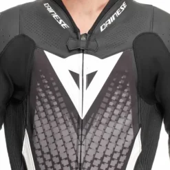Tuta Dainese Laguna Seca 6 Perf. Nero Bianco