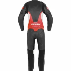 Tuta Laser Touring Lady Nero Rosso